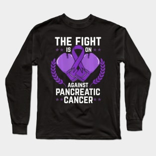 Pancreatic Cancer Chemotherapy Stomach Boxing Long Sleeve T-Shirt